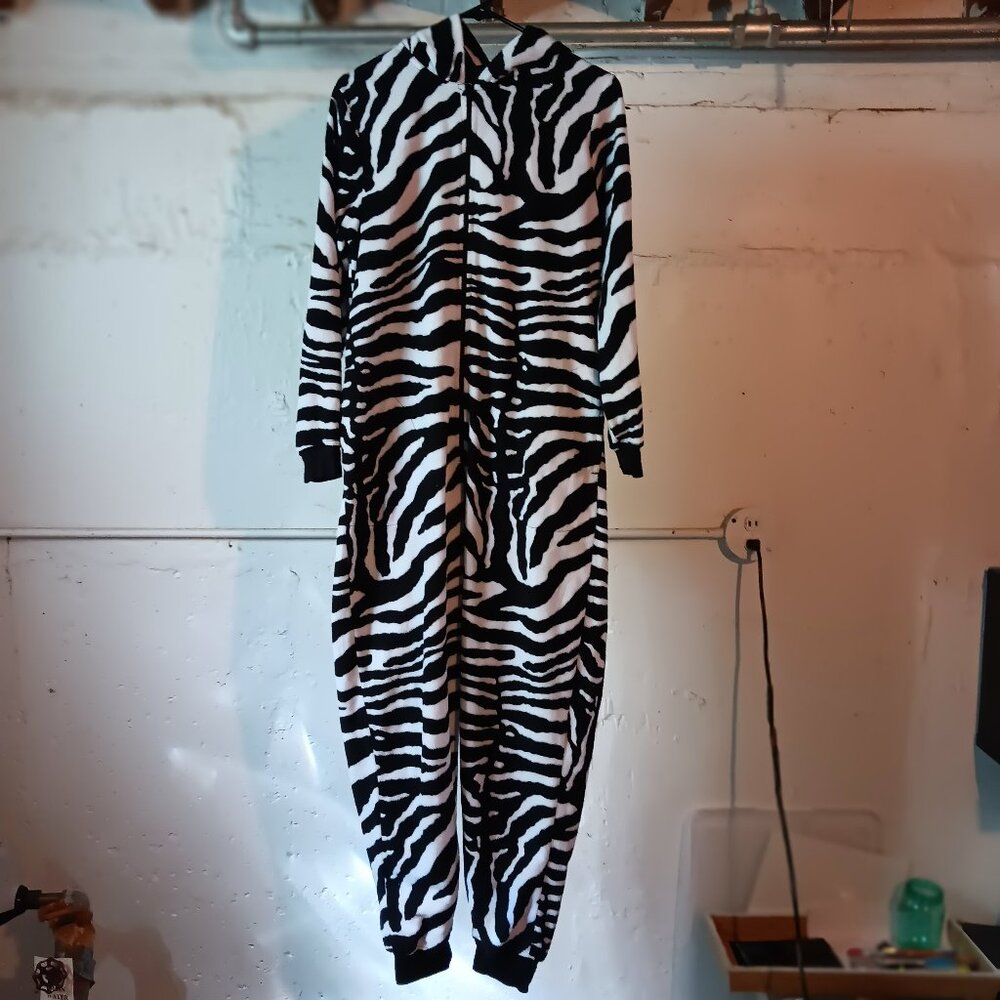 Zebra Halloween Costume / Pajamas * has pockets *